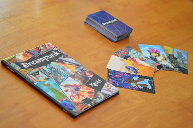 The Dreampunk book with cards